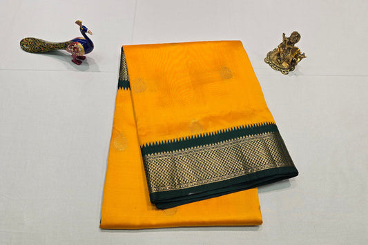 Nine and a half yards silk saree by A Silk weave PSAC0901557