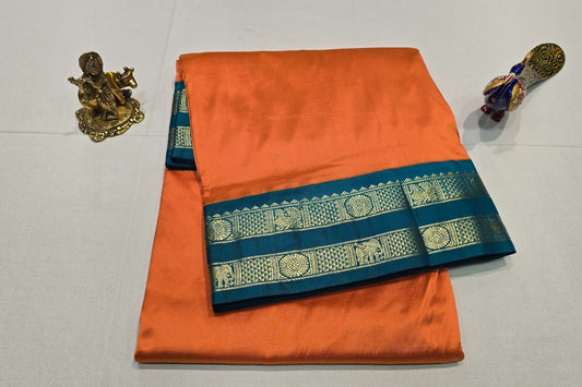 Nine and a half yards silk saree by Shreenivas silks PSSR015928